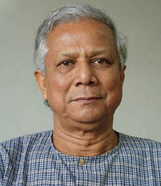 Muhammad Yunus, nositel Nobelovy ceny míru za rok 2006 | Foto: Karel Toman, Wikimedia Commons