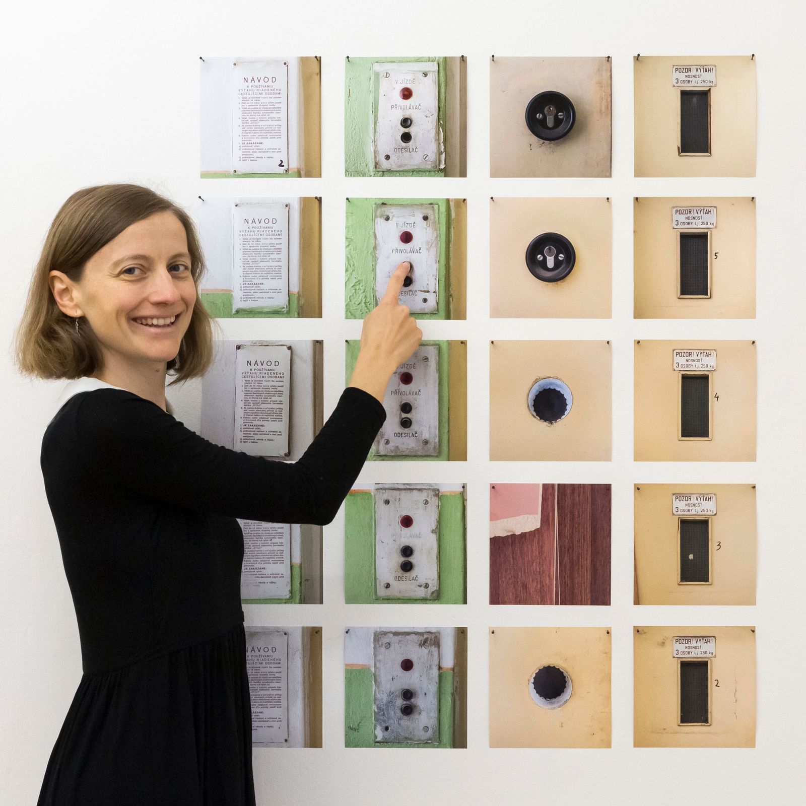 Switch, tile, handle.  Photographer Jana Šturdíková documented the transformation of the house from 1936 for years