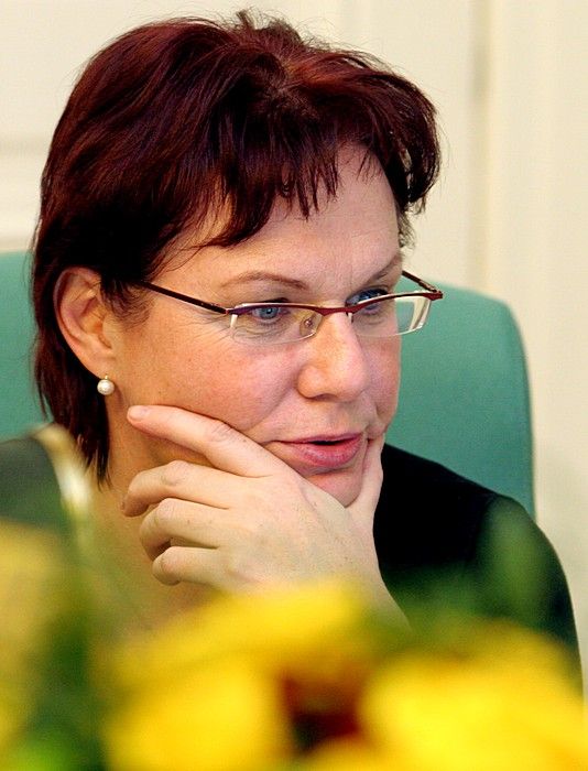 Ministryně školství Dana Kuchtová při on line rozhovoru se čtenáři Aktuálně.cz. | Foto: Tomáš Adamec