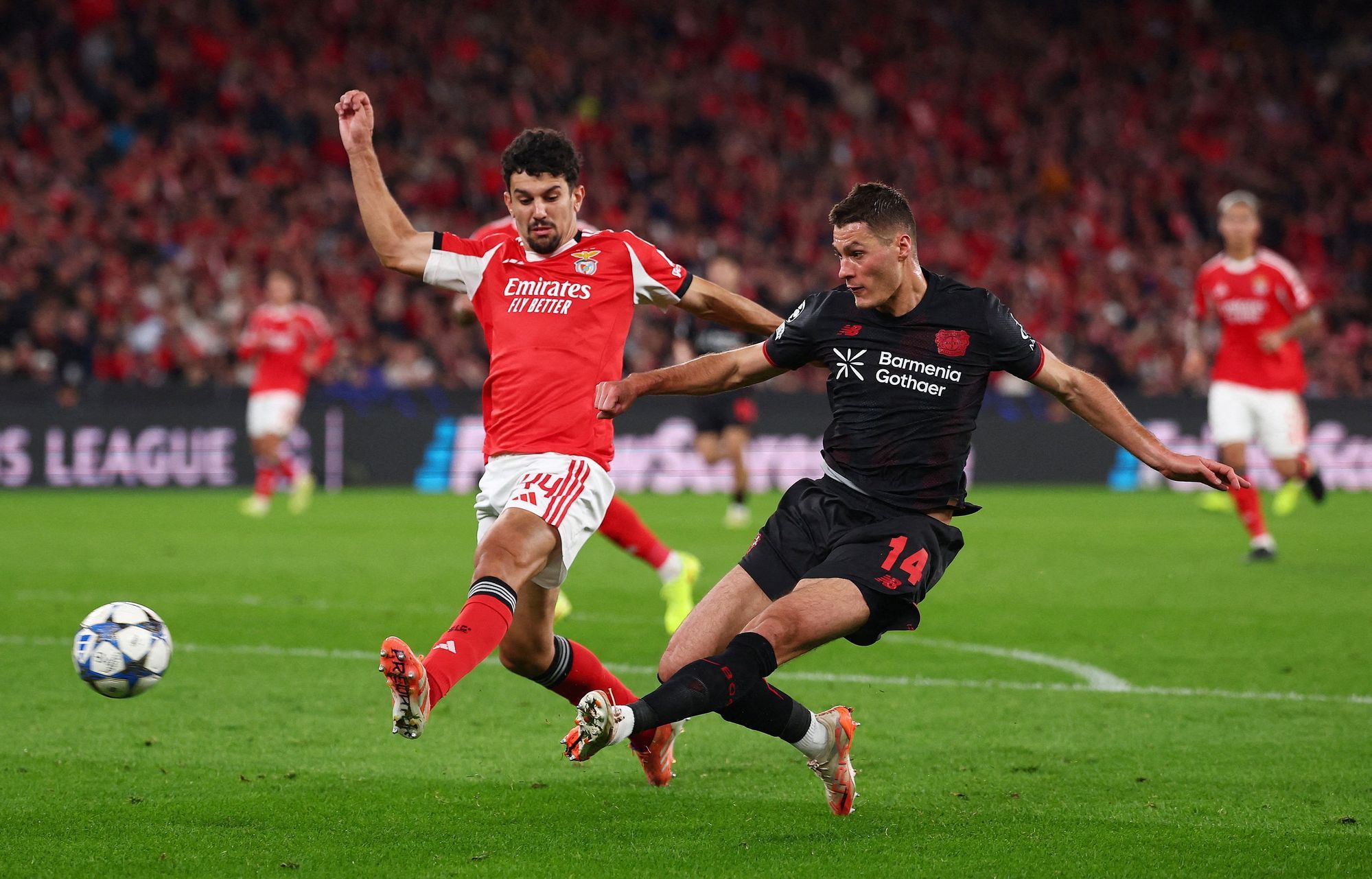 Tenhle pocit mi chyběl, bylo to úlevné, řekl Schick po vítězné trefě do sítě Benfiky