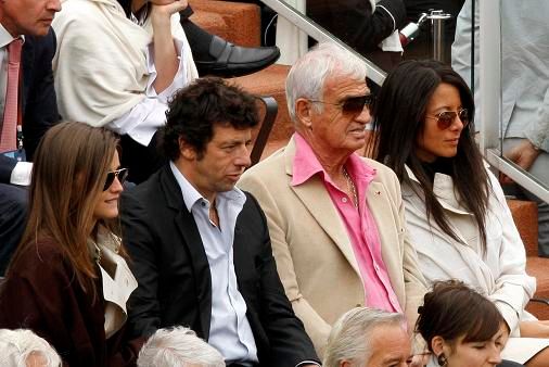 I Belmondo se přišel podívat na finále Roland Garros | Foto: Reuters