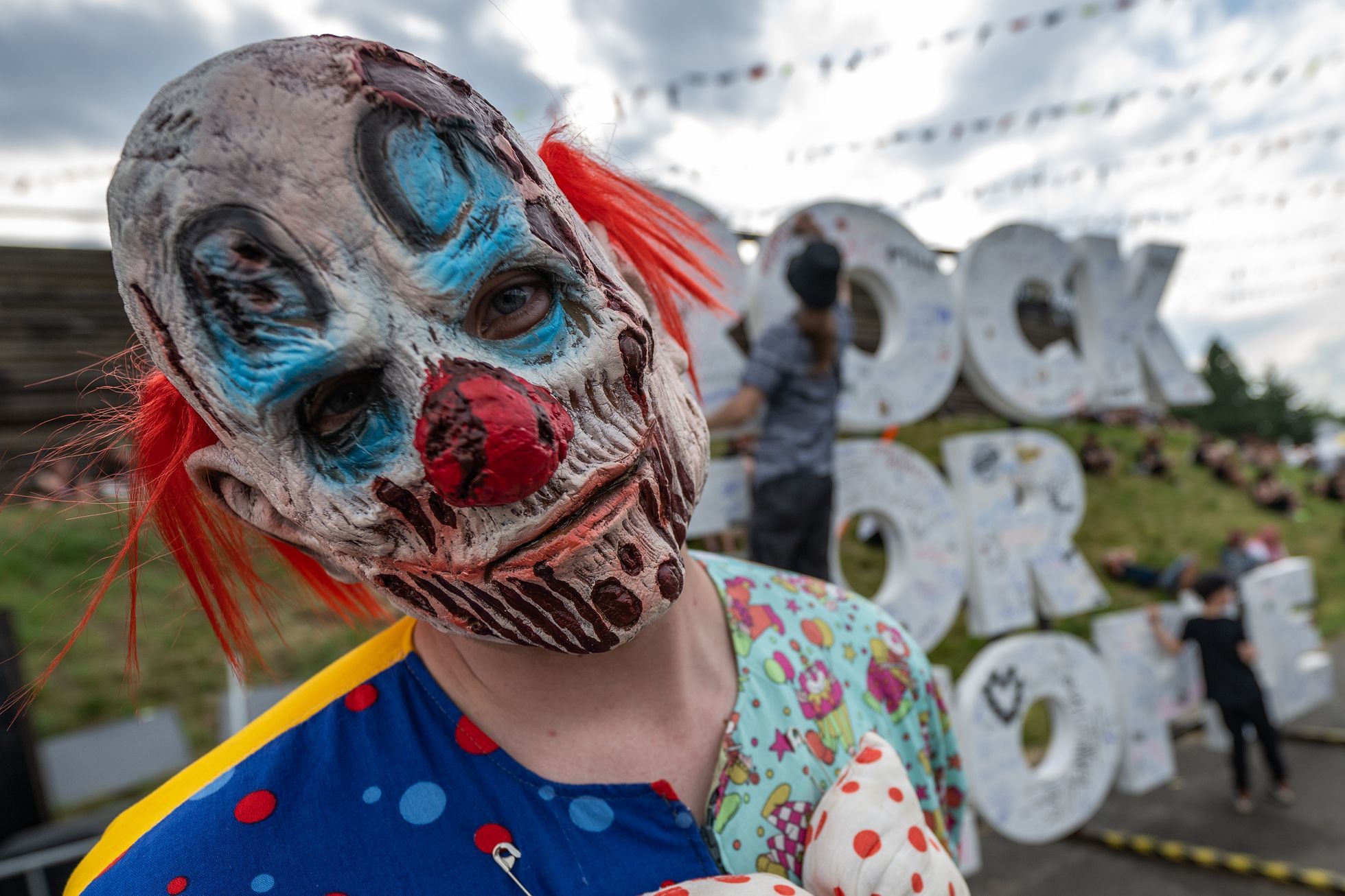 Live from Rock for People: Slipknot Rocks the Stage with Horror Masks and Pyrotechnics