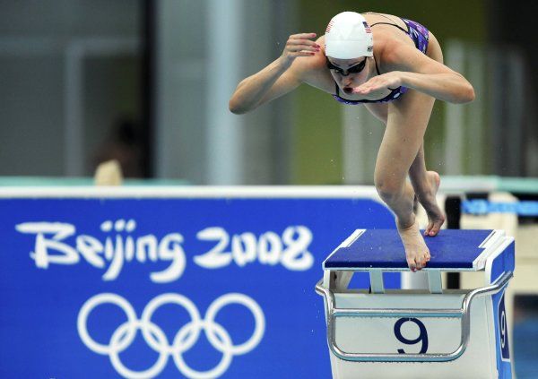 Česká výprava má v bazénovém plavání v Pekingu hned sedm reprezentantů. | Foto: Reuters