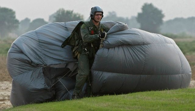 A po seskoku. | Foto: Reuters