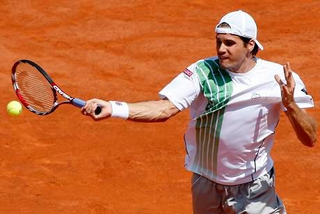 Němec Tommy Haas hrál od začátku velice spolehlivě | Foto: Sport