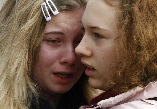 Studentky winnendenské školy. | Foto: Reuters