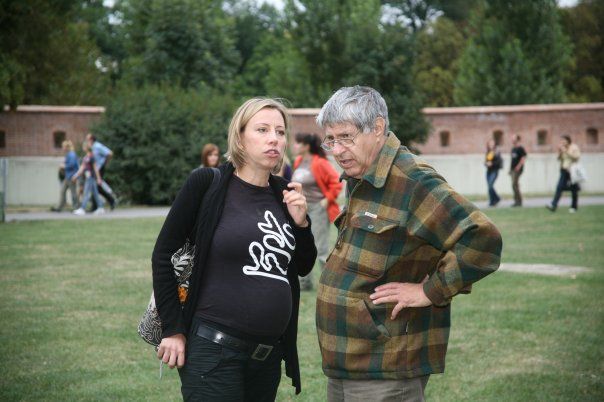 A podpořit ty, kteři kandidují, přišla i Kateřina Jacques. Už nebude poslankyní, ale matkou. | Foto: SZ