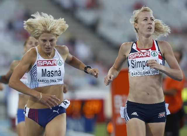 V semifinále půlkařek doběhla Češka Lenka Masná se sedmým časem. | Foto: Reuters