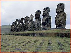 Sochy moai | Foto: Aktuálně.cz