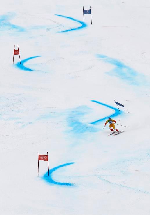 Obří slalom je obří | Foto: Reuters