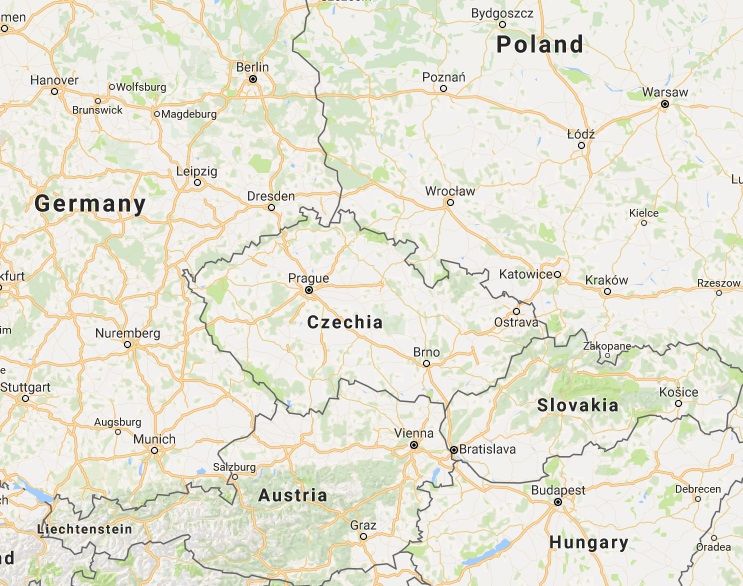 Místo Czech Republic už jen Czechia. Zkrácený název začínají používat i