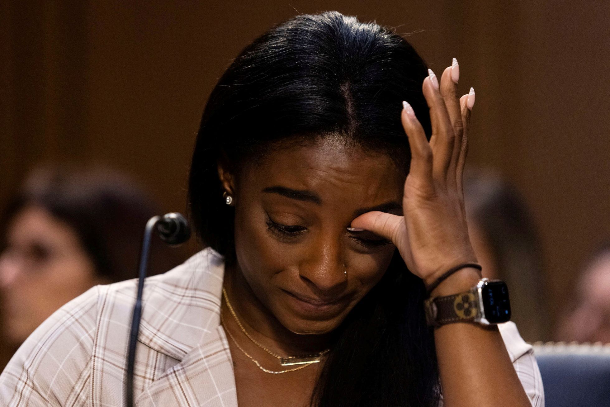 Biles admitted that she should have ended long ago.  She has not come to terms with sexual abuse