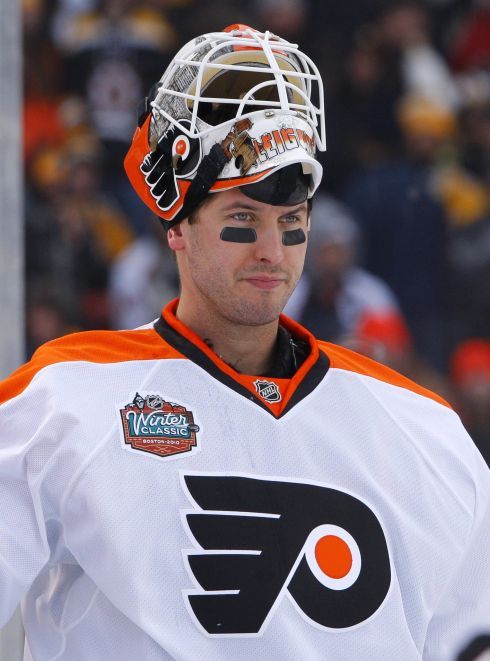 Tehdejší brankář Philadelphie Michael Leighton. | Foto: Sport