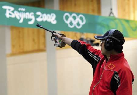 Domácí Tchan Cun-liang skončil třetí | Foto: Reuters