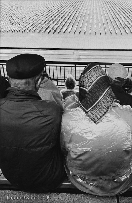 Spartakiáda na Strahově, Praha, 1985. | Foto: Reuters