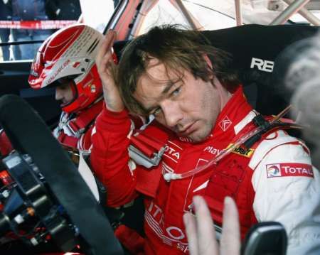 Sebastian Loeb při Rally Monte Carlo | Foto: Reuters