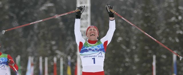 Justina Kowalczyková získala na olympiádě první zlato pro Polsko v běhu na 30 kilometrů. | Foto: Reuters