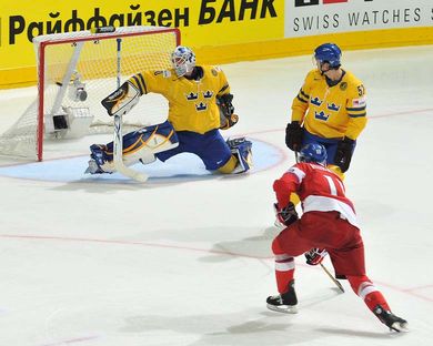 Na Švédy Růžičkův tým v posledním zápase skupiny vlétl a již po 54 vtěřinách vedl 1:0. | Foto: Sport