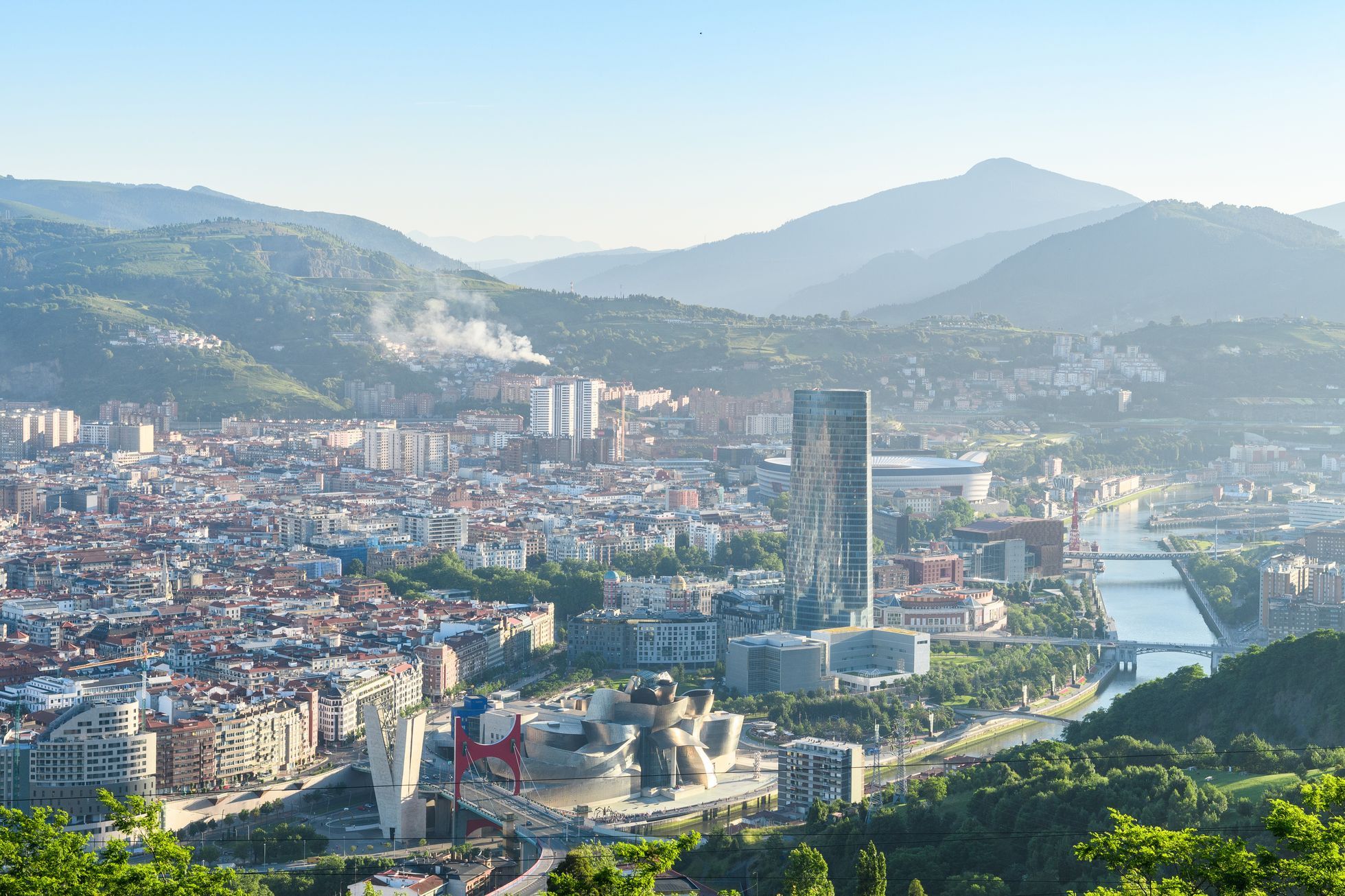 Bilbao, a Basque city full of culture, art and football in Spain