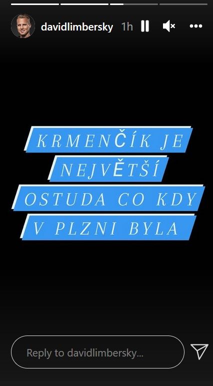 Duel měl svou dohru na sociálních sítích. Bývalý plzeňský zadák David Limberský se do svého někdejšího spoluhráče opřel... | Foto: David Limberský via Instagram