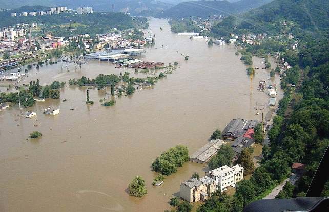 Ústí nad Labem. | Foto: Vodohospodářský dispečink státního podniku Povodí Labe