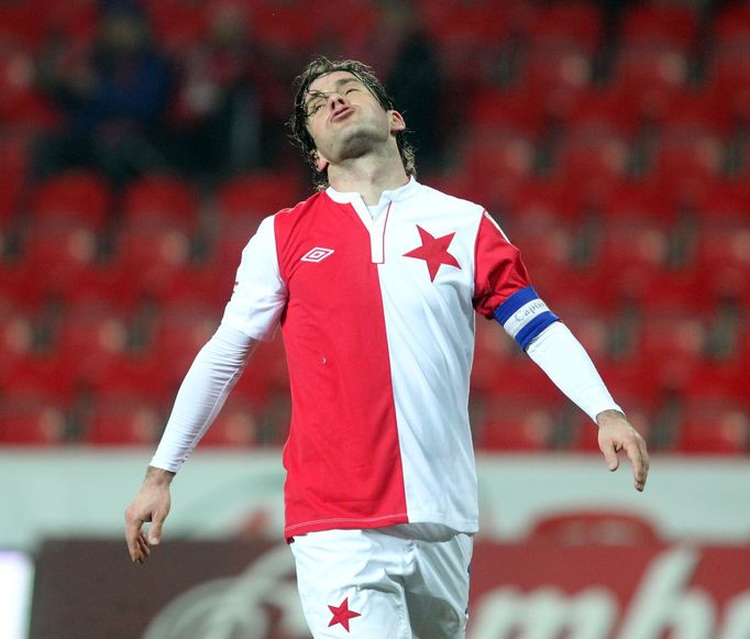 Fotbal, Gambrinus liga, Slavia - Dukla: Karol Kisel