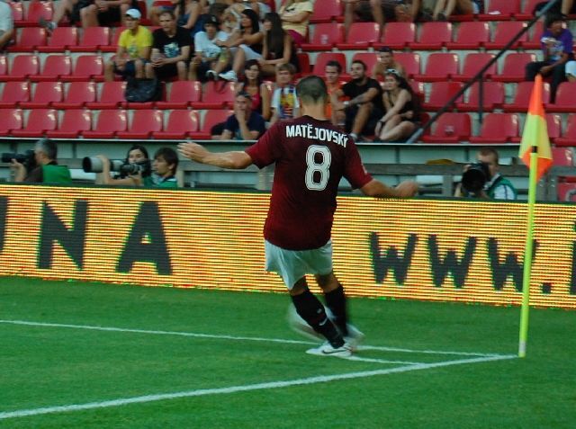 Sparta vs Liepajas: Matějovský