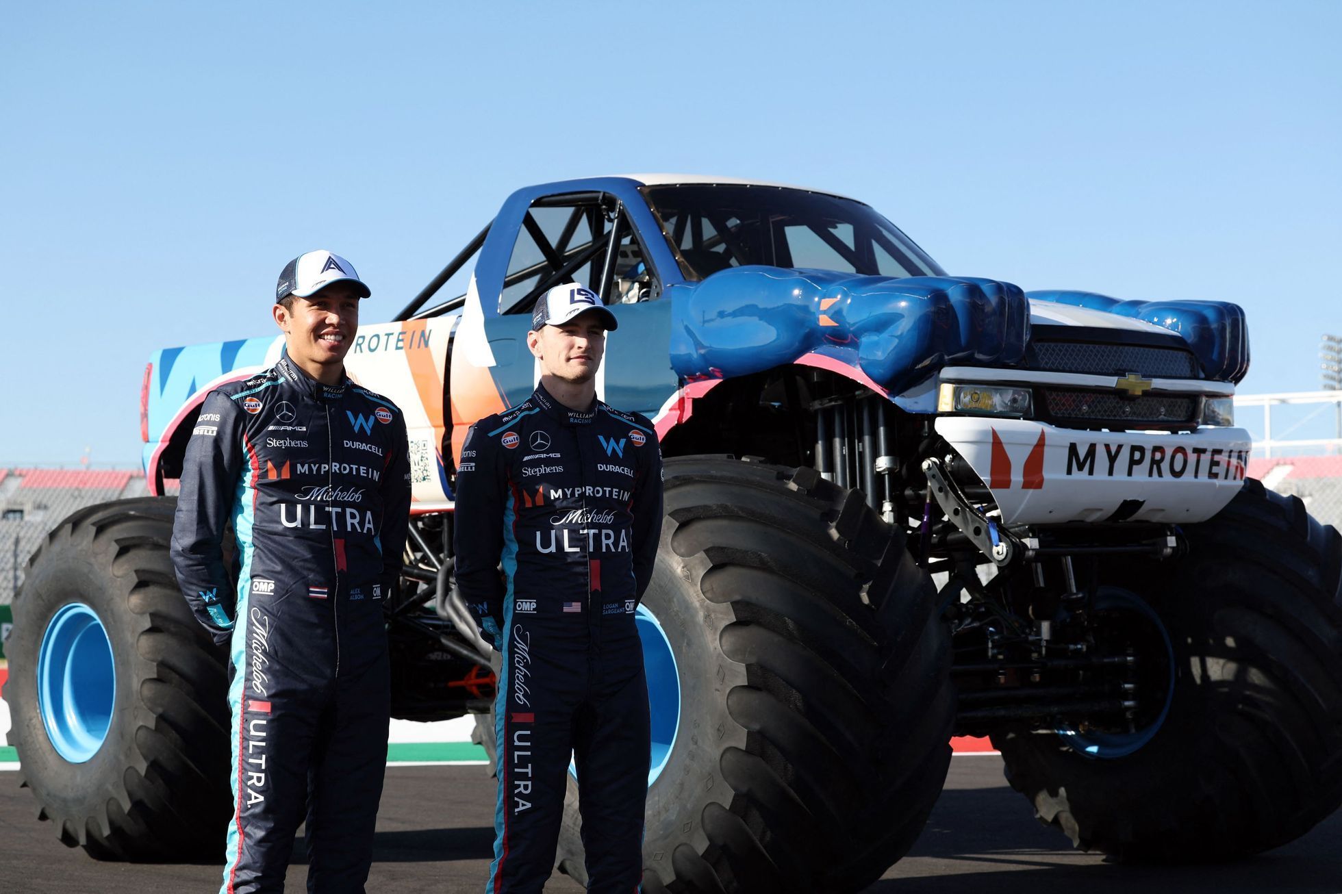 F1, VC USA 2023: Alexander Albon a Logan Sargean, Williams