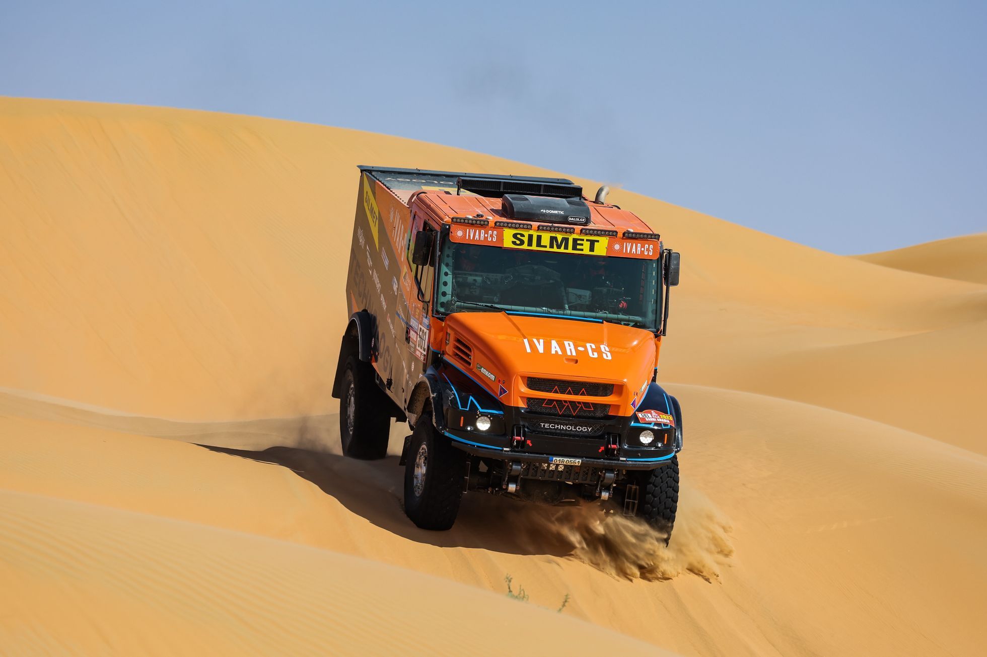 13. etapa Rallye Dakar 2023: Martin Macík ml., Iveco
