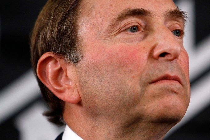 Komisionář NHL Gary Bettman