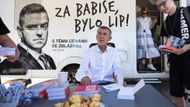 Andrej Babiš jezdil se svým obytným vozem po republice.