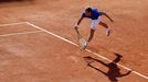 Richard Gasquet v utkání s Berdychem v semifinále Davis Cupu 2014