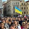 Demonstrace Milion chvilek Staroměstské náměstí