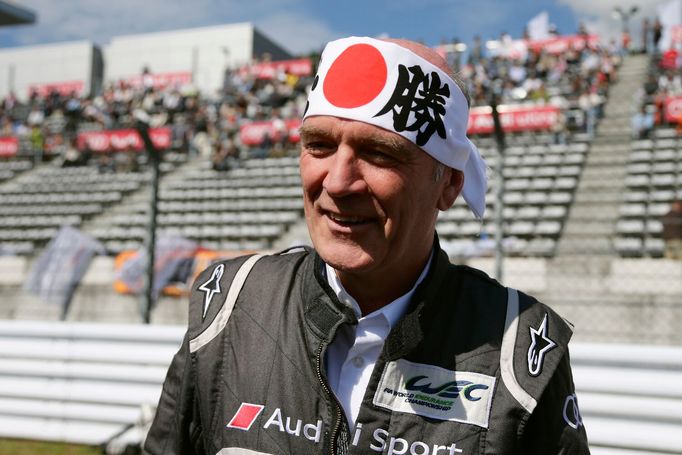 Dr. Wolfgang Ullrich, strůjce dlouhé série úspěchů Audi ve vytrvalostních závodech.