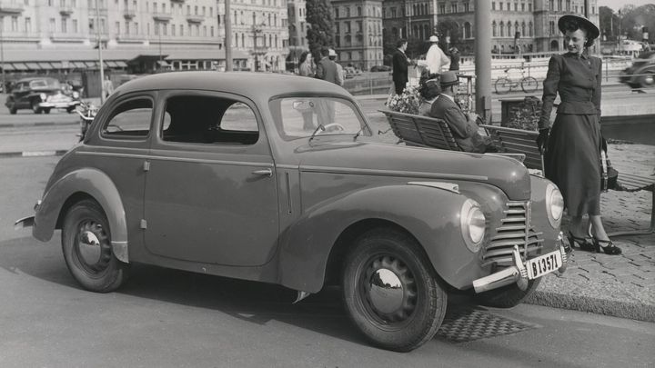 První poválečná Škoda slaví. Tudor má 75 let, lidový vůz si ale nemohl dovolit každý; Zdroj foto: Škoda Auto