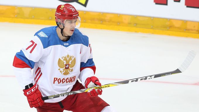 Útočník Jevgenij Malkin opět obleče na mistrovství světa v hokeji dres ruské reprezentace