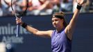 Karolína Muchová - Beatriz Haddadová Maiaová, čtvrtfinále US Open 2024