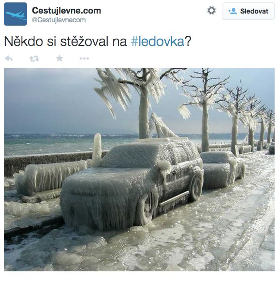 Ilustrační foto | Foto: Twitter / Cestujlevne