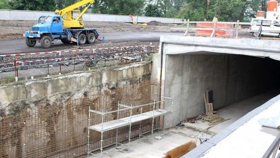 Tunel Blanka se vyhrabal v pražské Troji. Podívejte se na staveniště