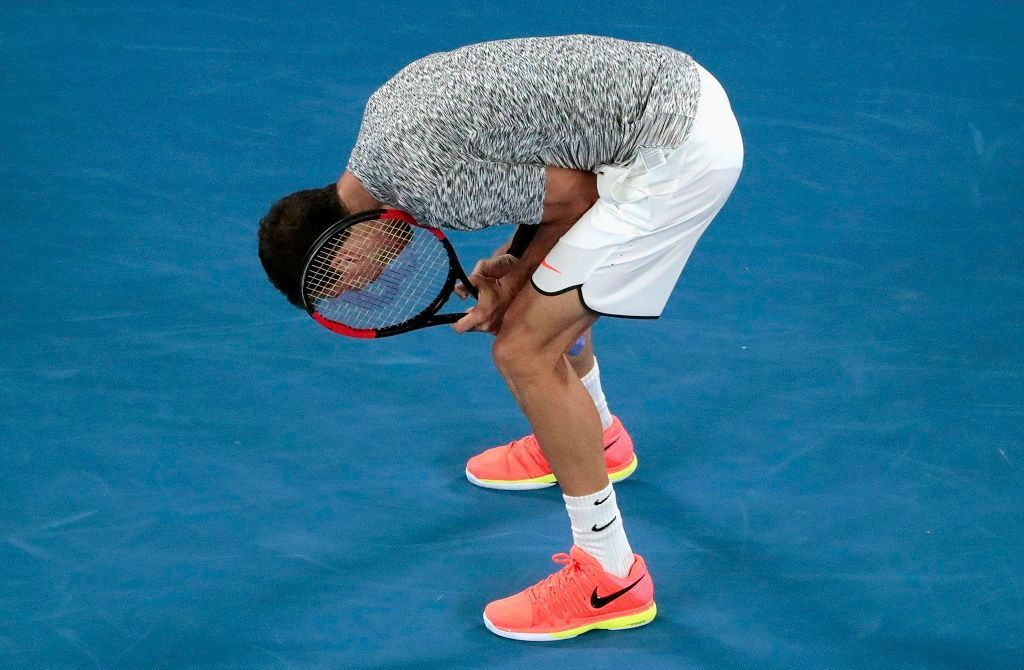 Australian Open, semifinále mužské dvouhry (Grigor Dimitrov)