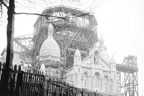 Unikátní historické fotky: Tak se stavěla bazilika Sacré-Cœur na Montmartru