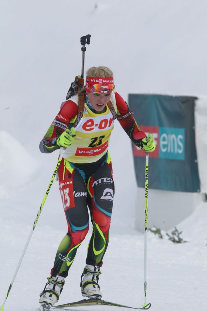 SP biatlonu,. Hochfilzen, stíhačka Ž: Gabriela Soukalová