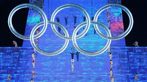 Slavnostní zahájení ZOH 2022 v Pekingu - slavnostní nástup: Řecko