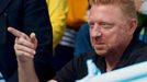 Boris Becker na Australian open 2014