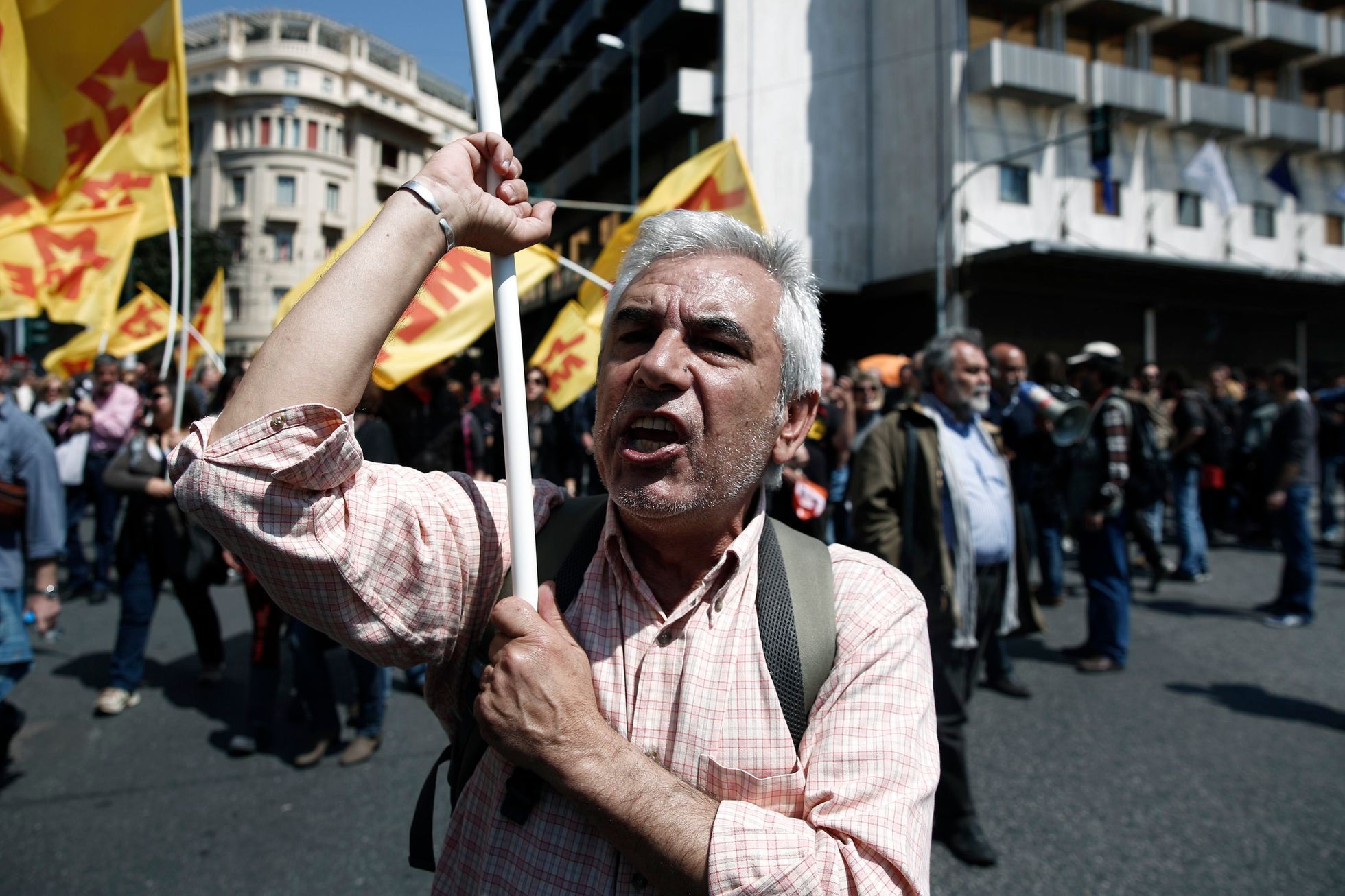 Generální stávka v Řecku