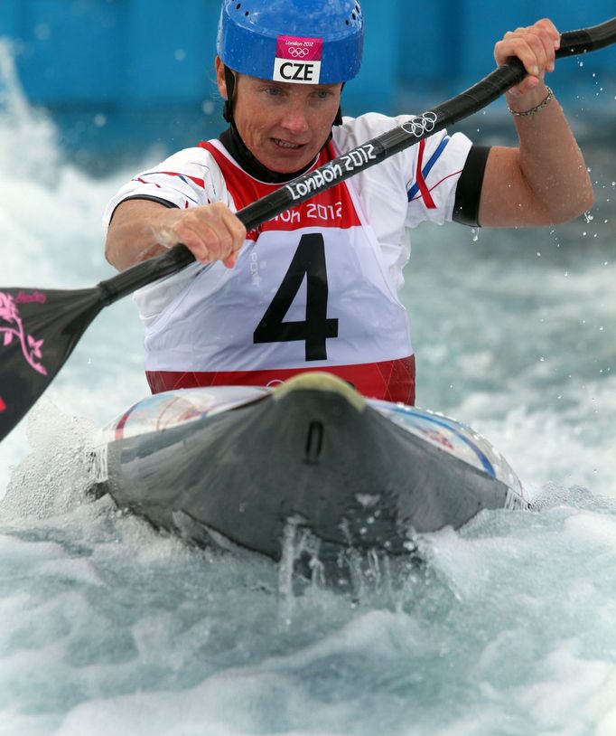 Štěpánka Hilgertová na olympiádě v Londýně