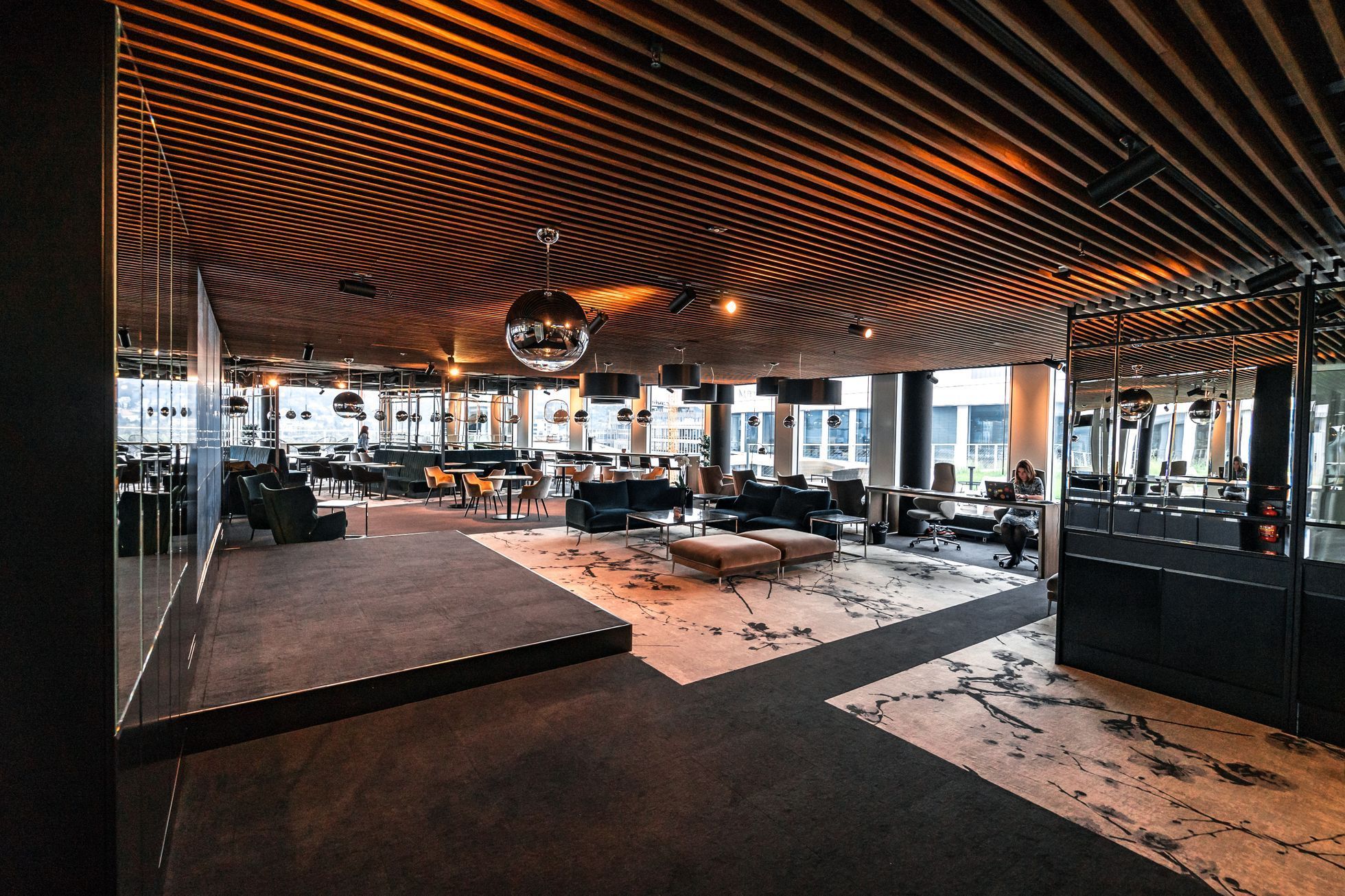 Business link kancelář coworking zasedací místnost