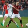 Ivan Schranz a Tomáš Wiesner v derby Sparta - Slavia ve 27. kola Fortuna: Ligy
