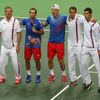 Tenis, DC, Česko - Argentina: čtyřhra - česká radost