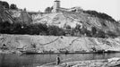 Barrandovské terasy - historické foto neznámo kdy před r. 1948